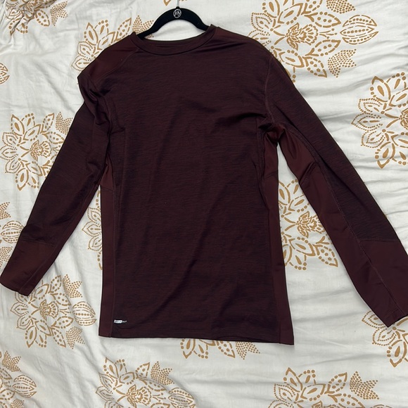 Unipro Maroon Athletic Long Sleeve - Picture 1 of 4
